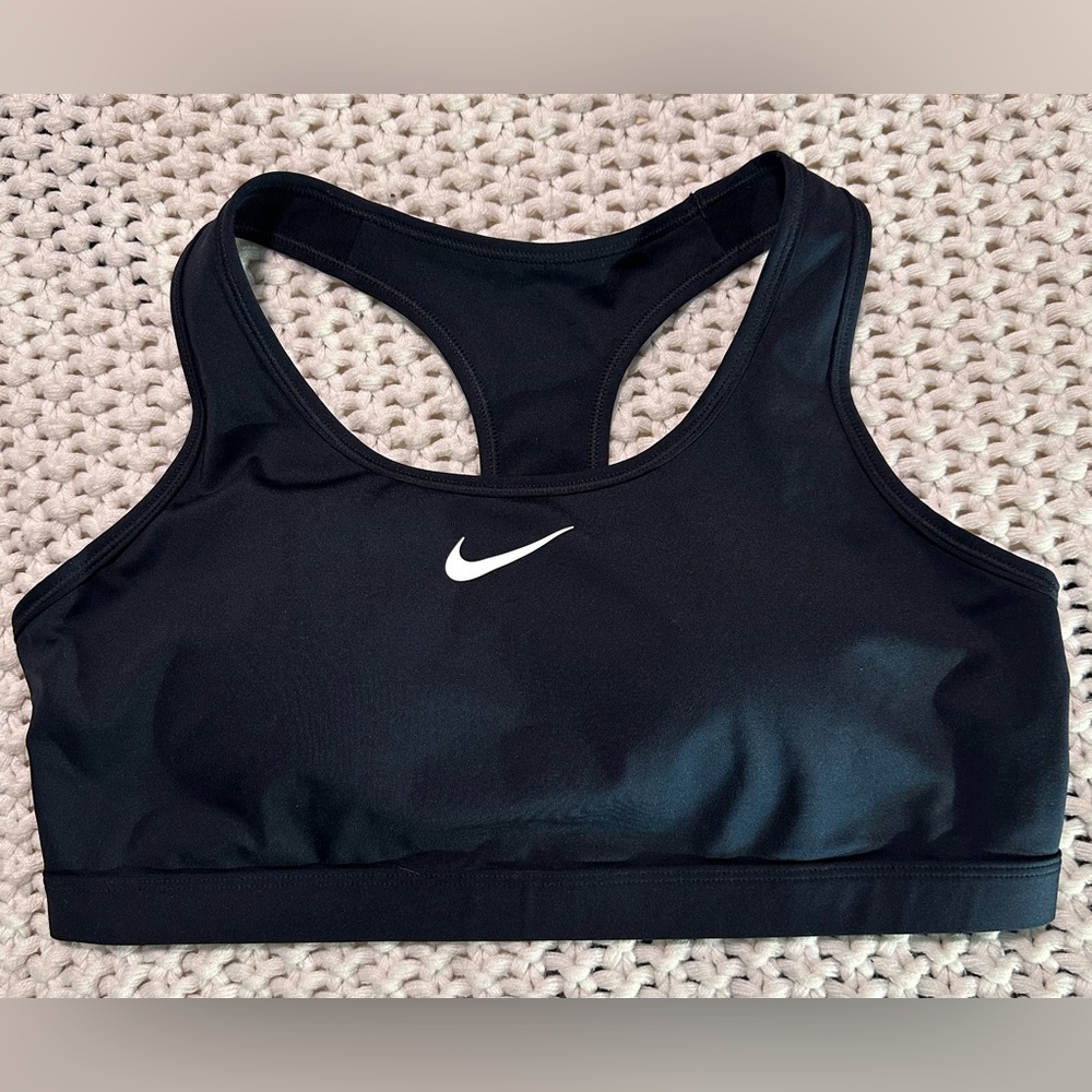 Nike Women's Black Racerback Sports Bra